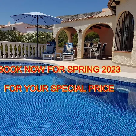 Private With Pool Amazing View Of La Cumbre Benitachell